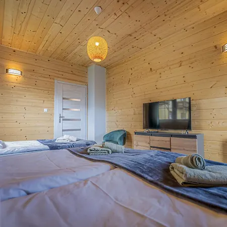 Szafranowe Wzgorze I-dom Z Parkingiem, Sauna, Zew Jacuzzi Chalet *